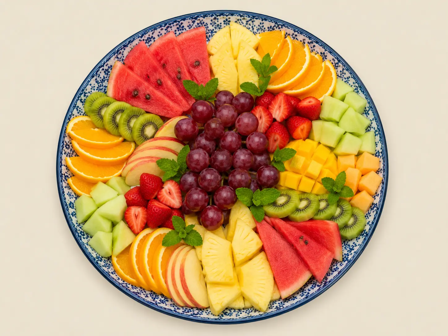 Assiette De Fruits (4 Personnes)