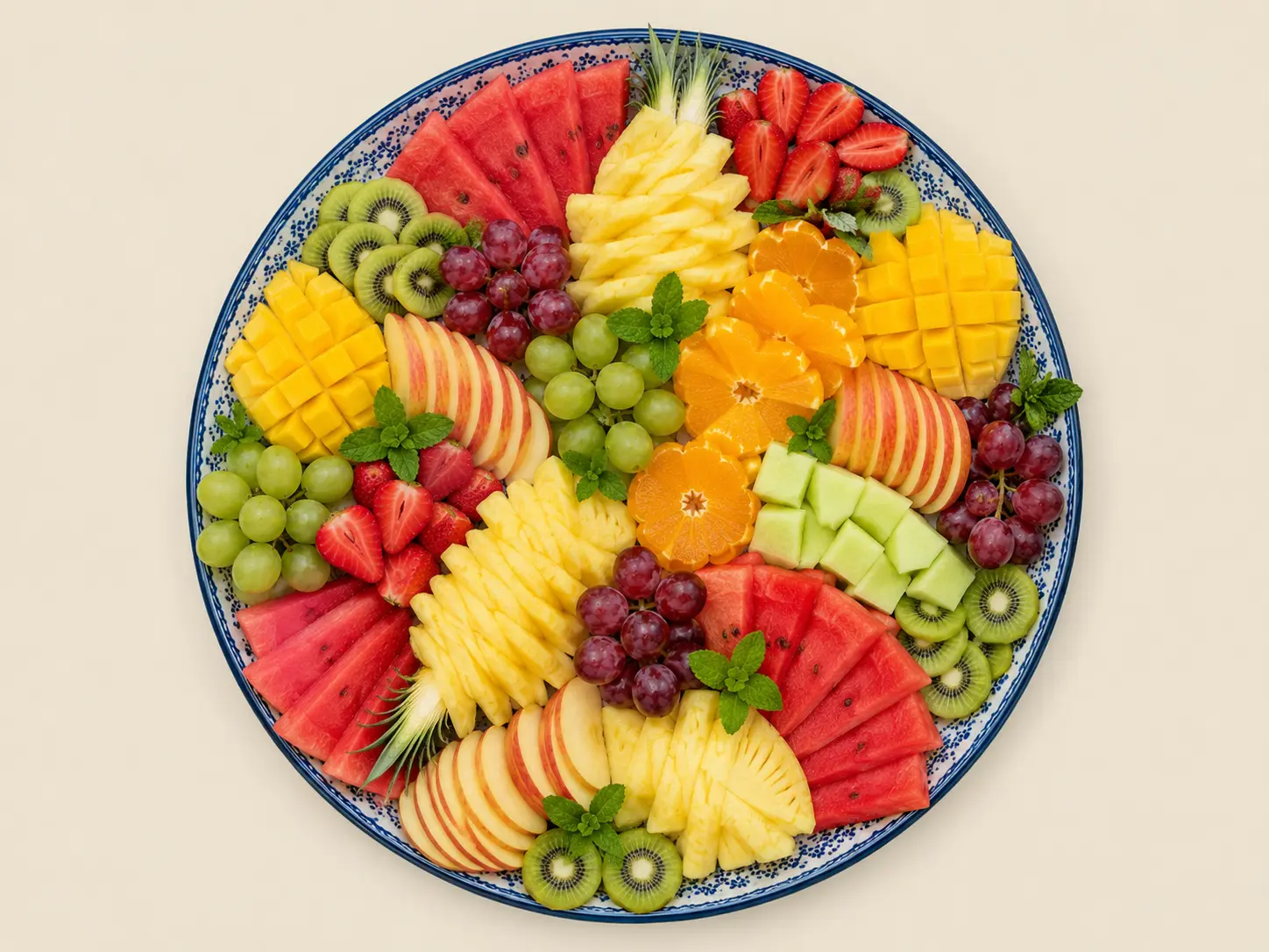 Assiette De Fruits (6 Personnes)