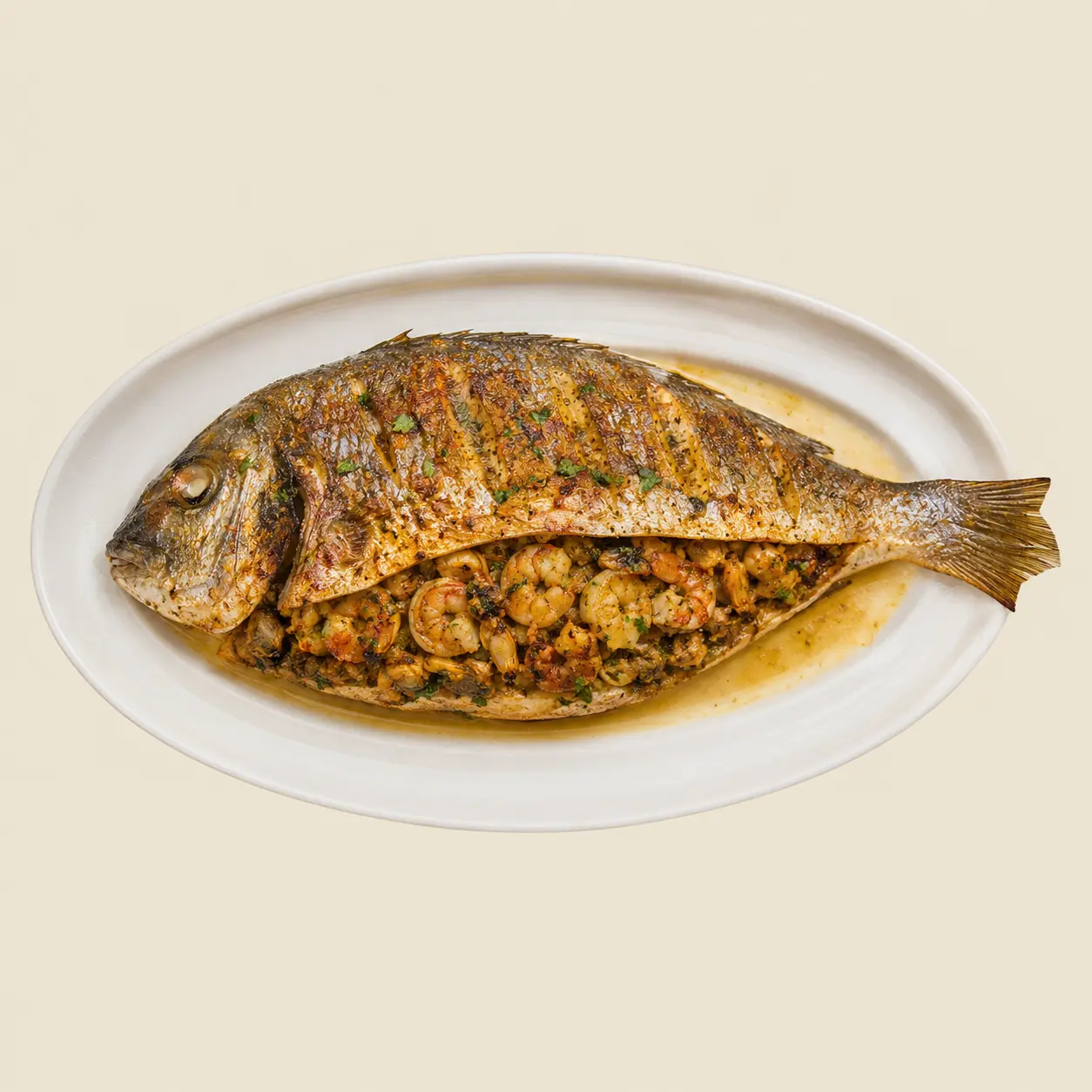 Dorade Farcie 1kg (sur commande)