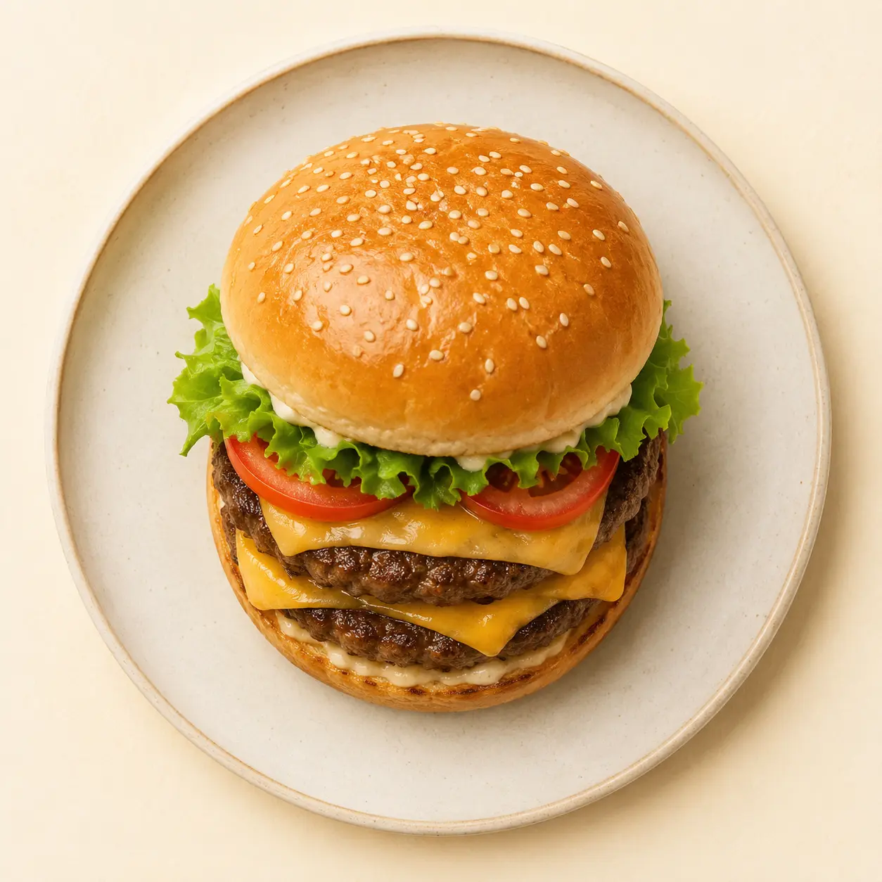 Double Cheese Burger