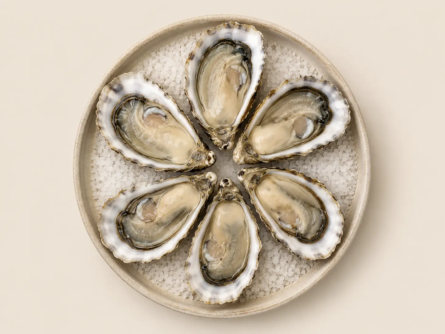 Les Huîtres (6 Pièces)