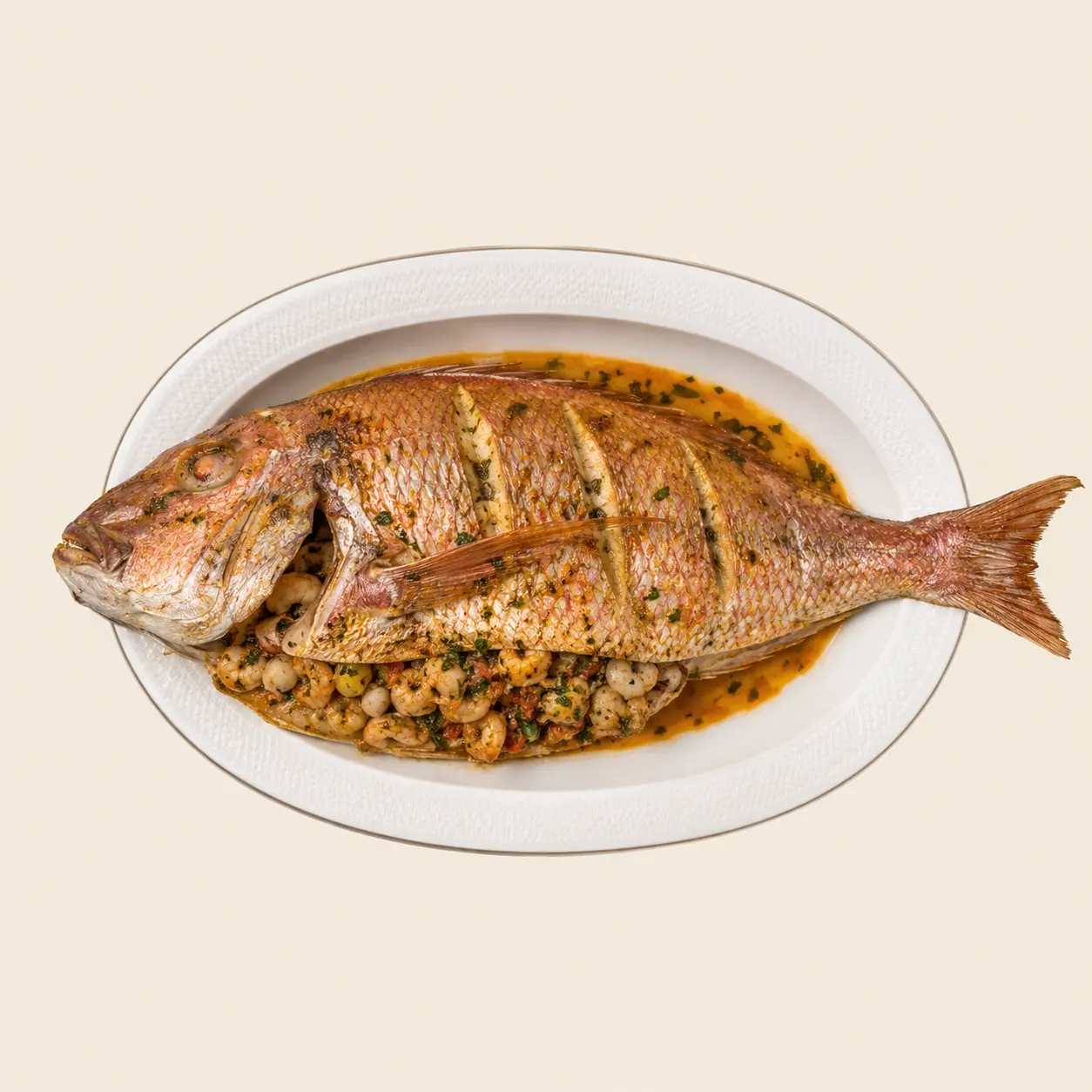 Pageot Royale Farci 1kg (sur commande)