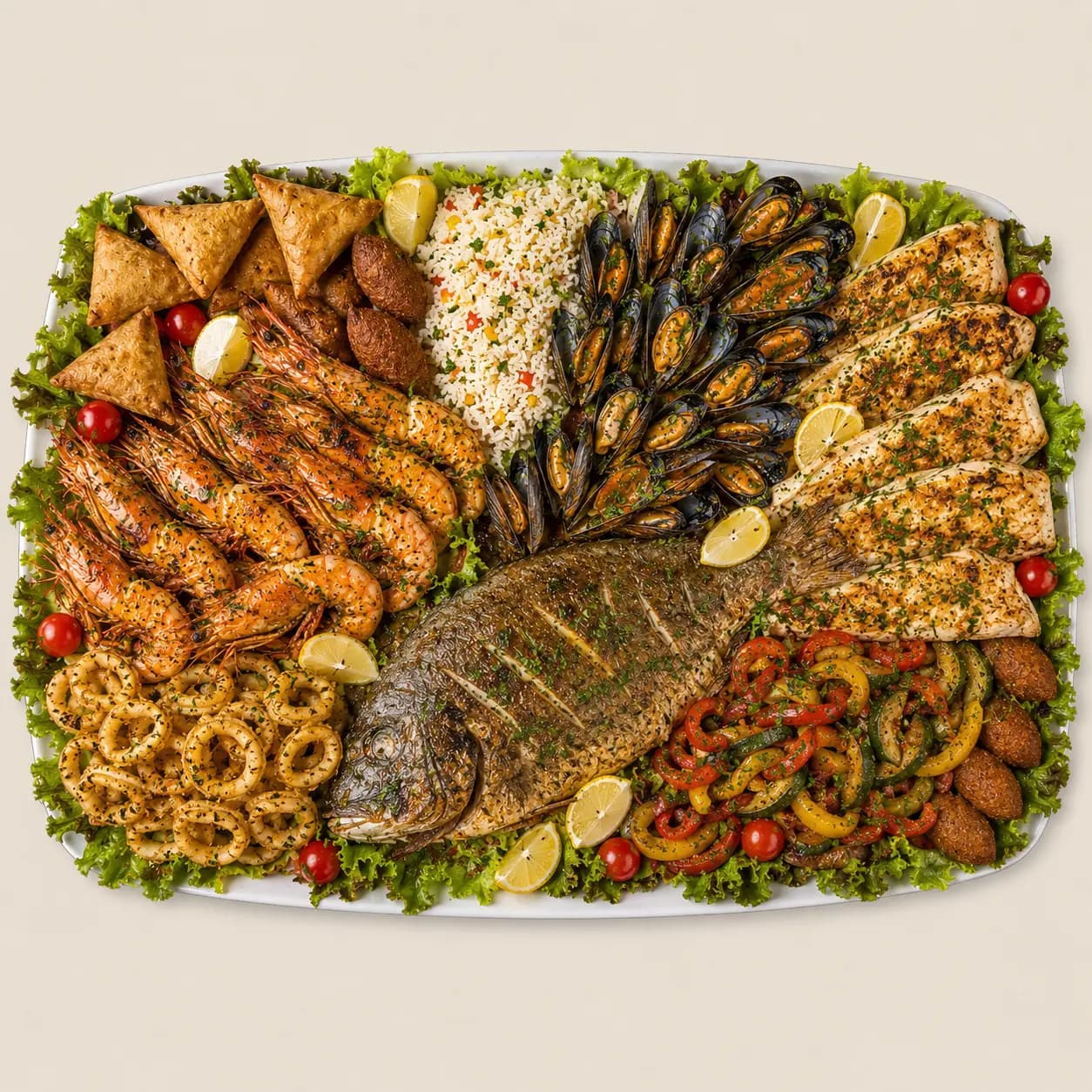 Plateaux Royale (8 Personnes)