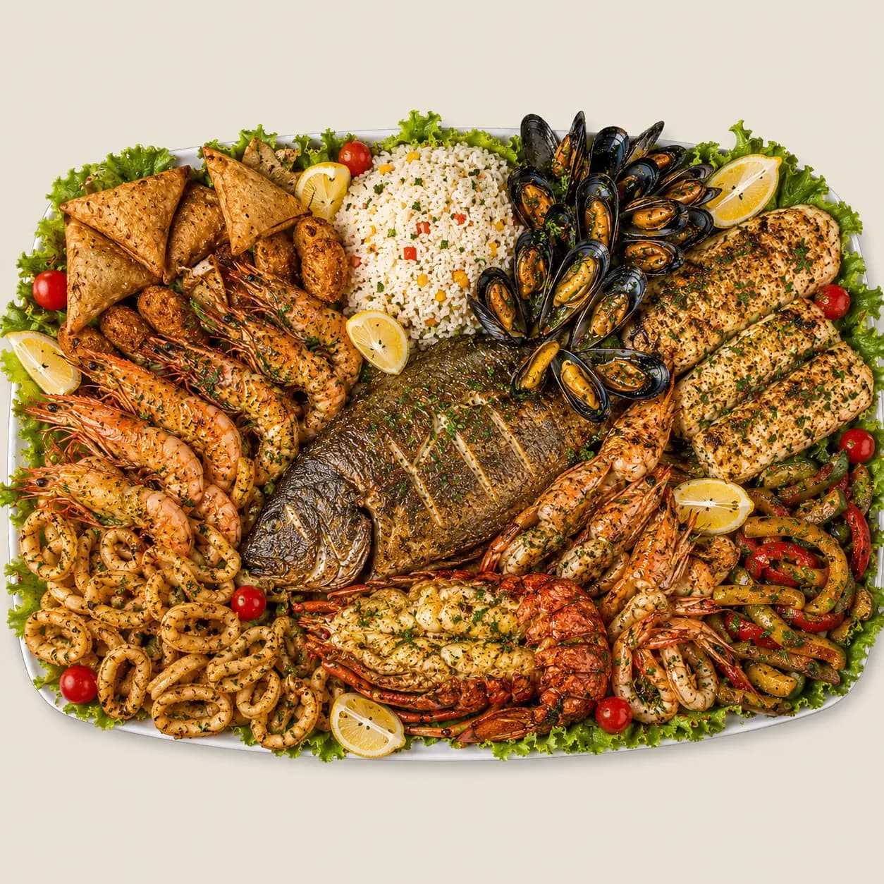 Plateaux Royale Mister Fish
