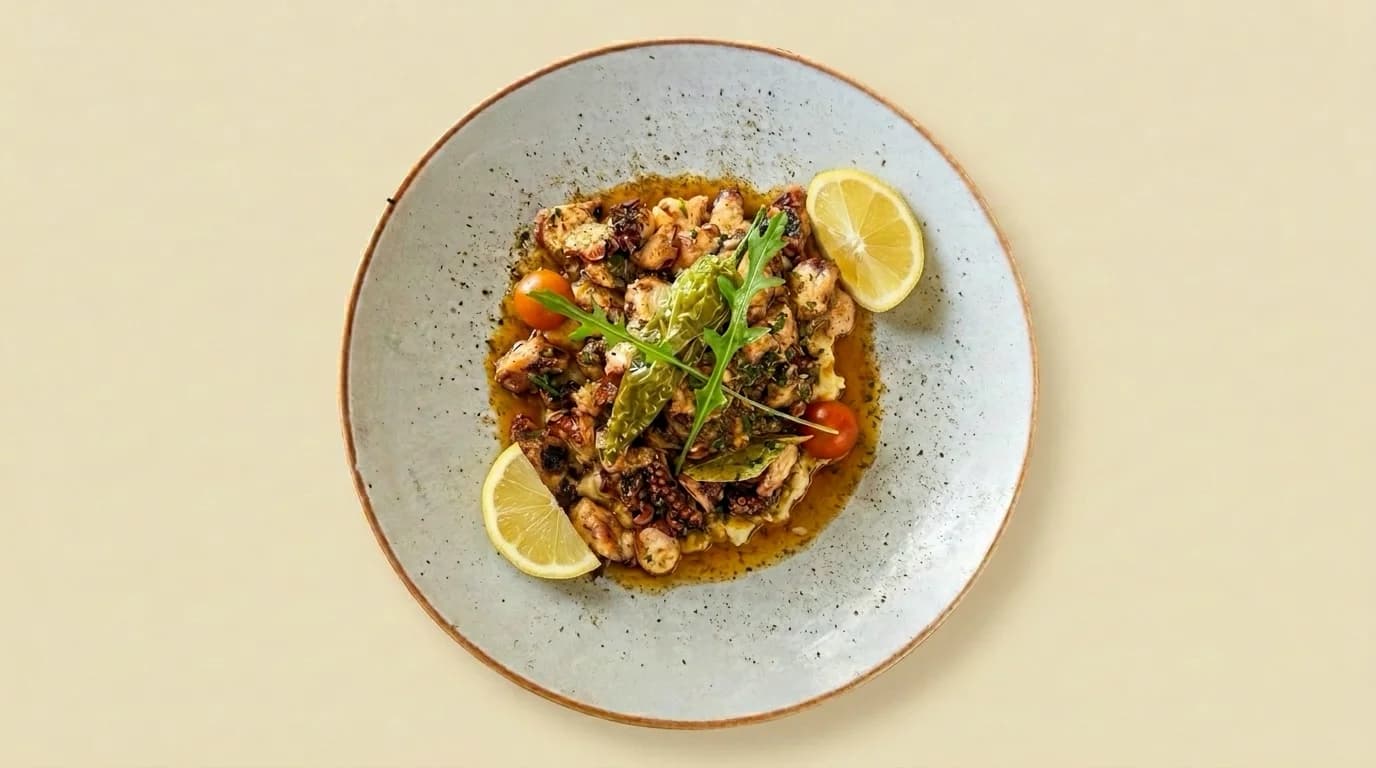 Poulpe À La Galetta