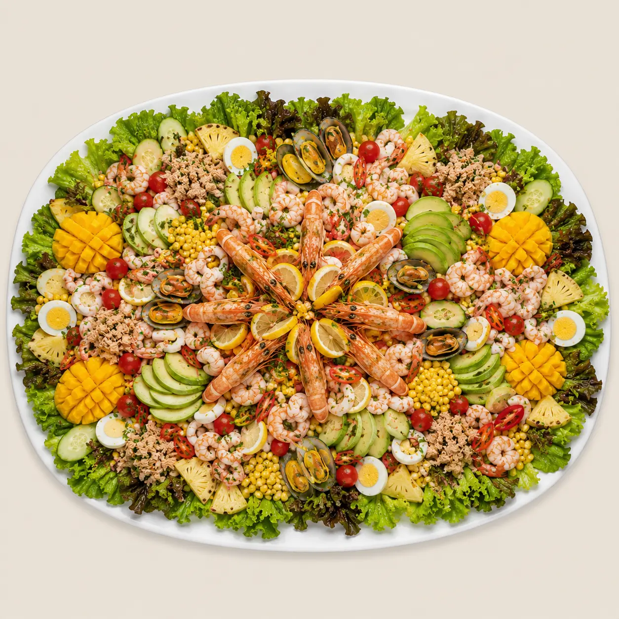 Salade Royale (10 Personnes)