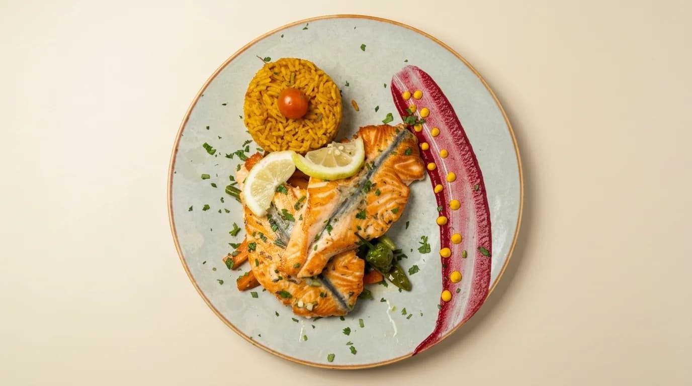 Saumon Grillé