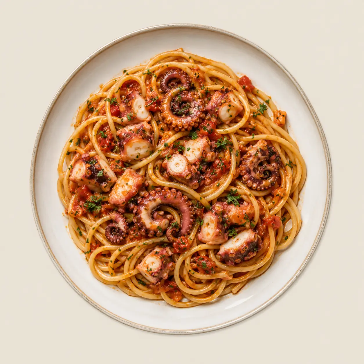 Spaghetti Poulpe