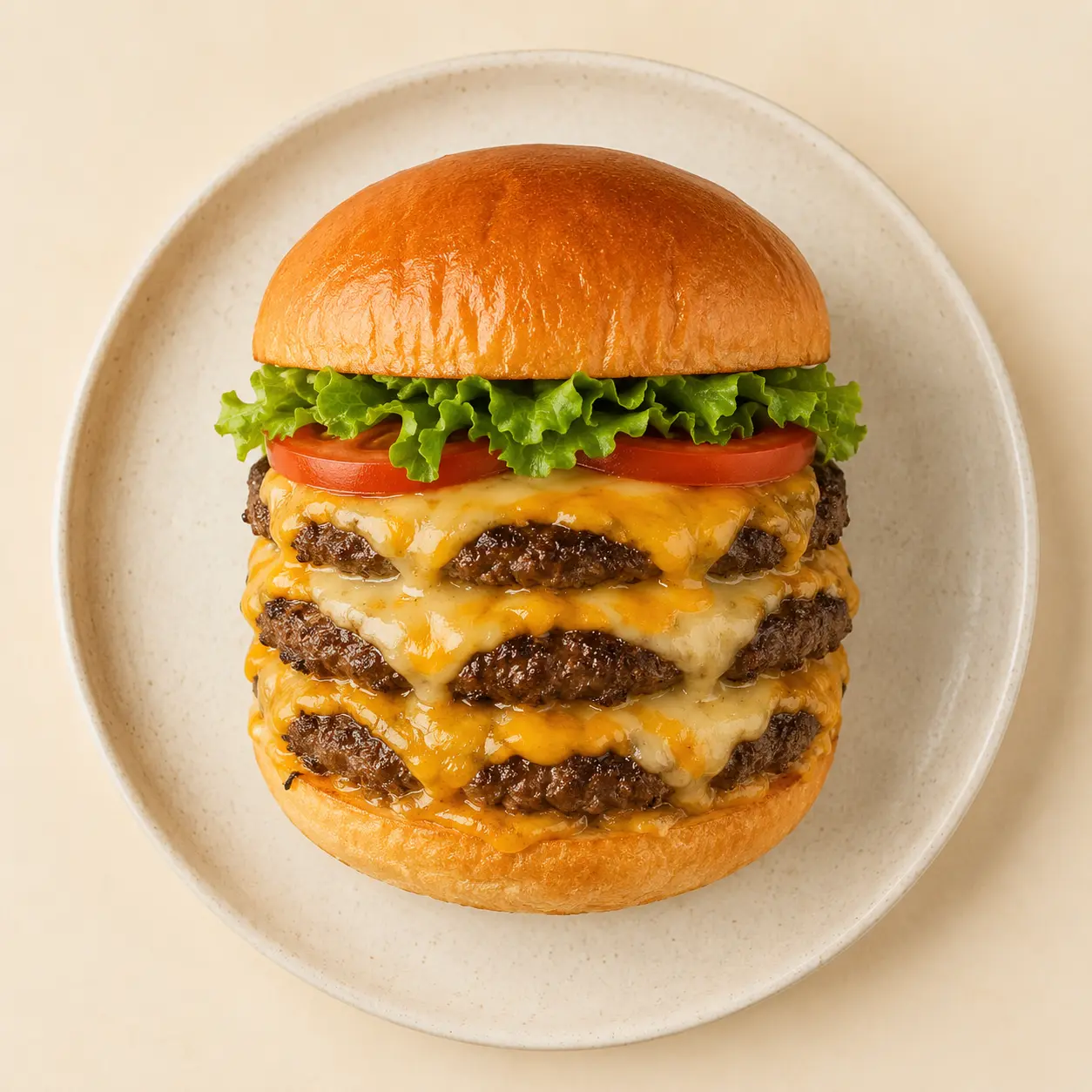 Triple Cheese Burger